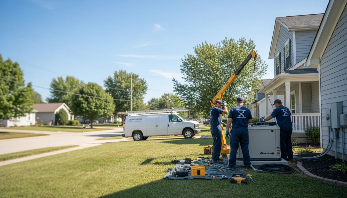 Generator Installation in Blue Mound, KS near me